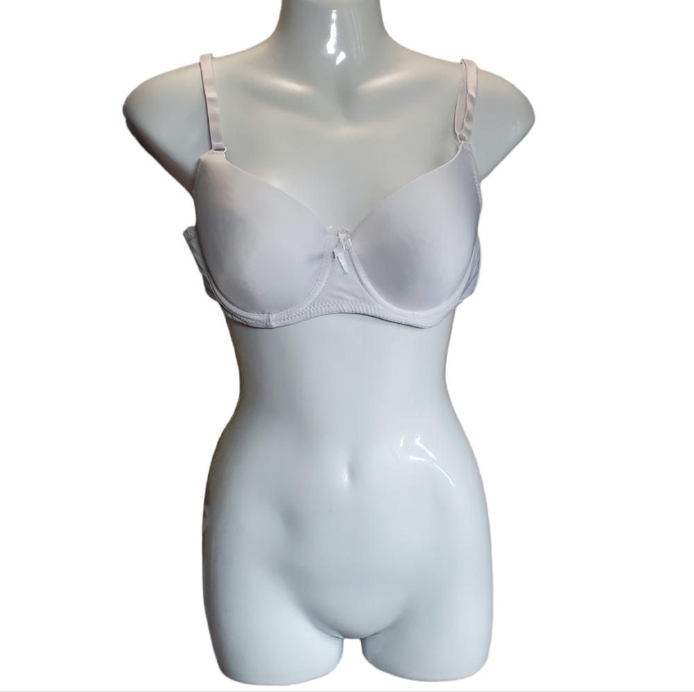 MAMIA White underwire bra 36C
